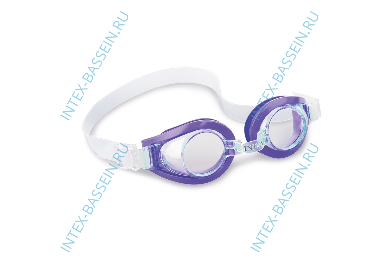Очки для плавания INTEX "Play" сиреневые, артикул 55602