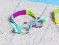 Очки для плавания Bestway Summer Swirl розовые для детей от 3 лет, артикул 21099