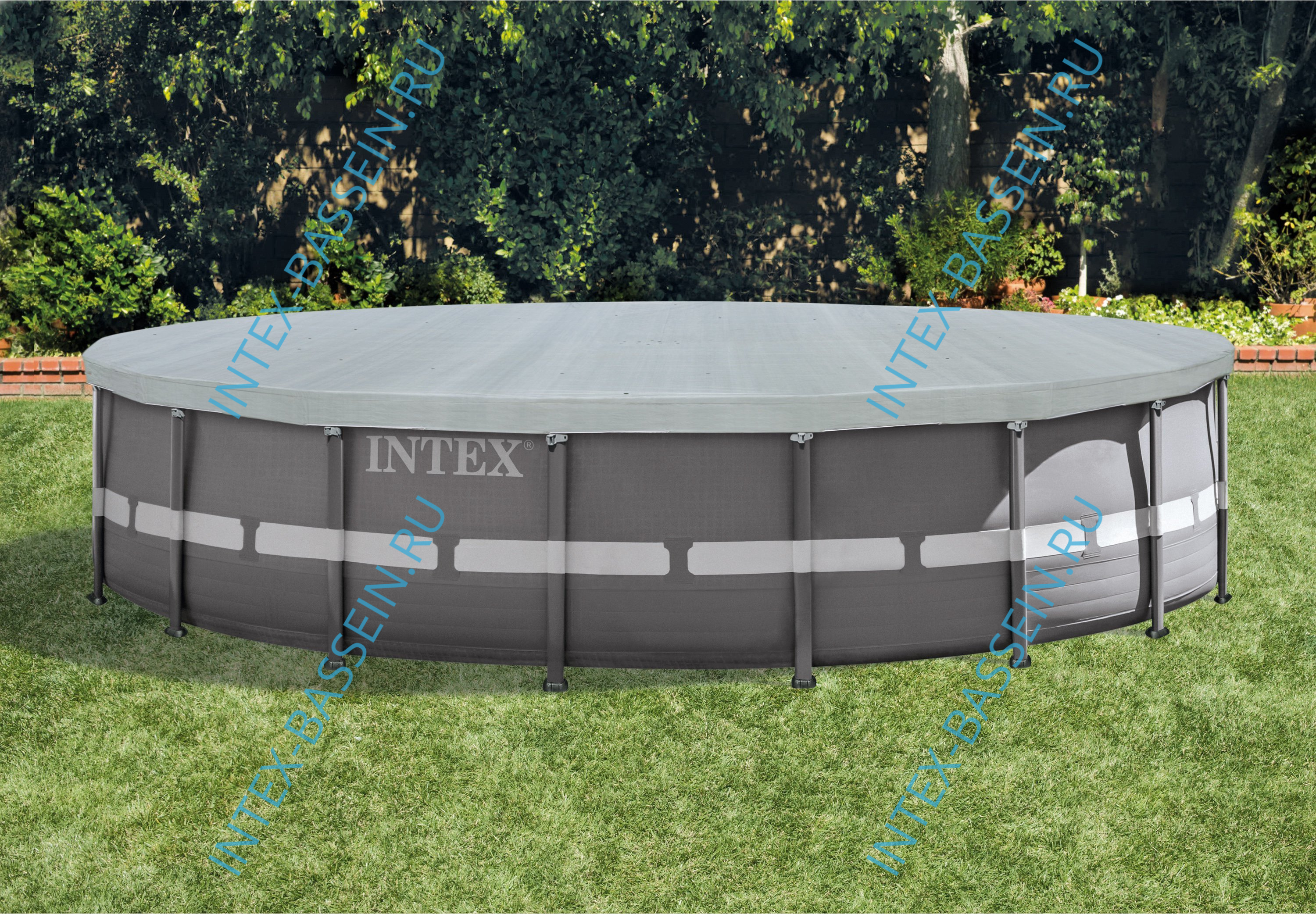 Тент INTEX для каркасных бассейнов 4.88 м, артикул 28040