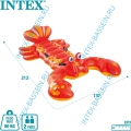 Надувная игрушка INTEX "Лобстер" 213 x 137 см, артикул 57528