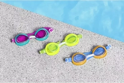 Очки для плавания Bestway Aqua Burst Essential набор 3 шт для детей от 3 лет, артикул 21074