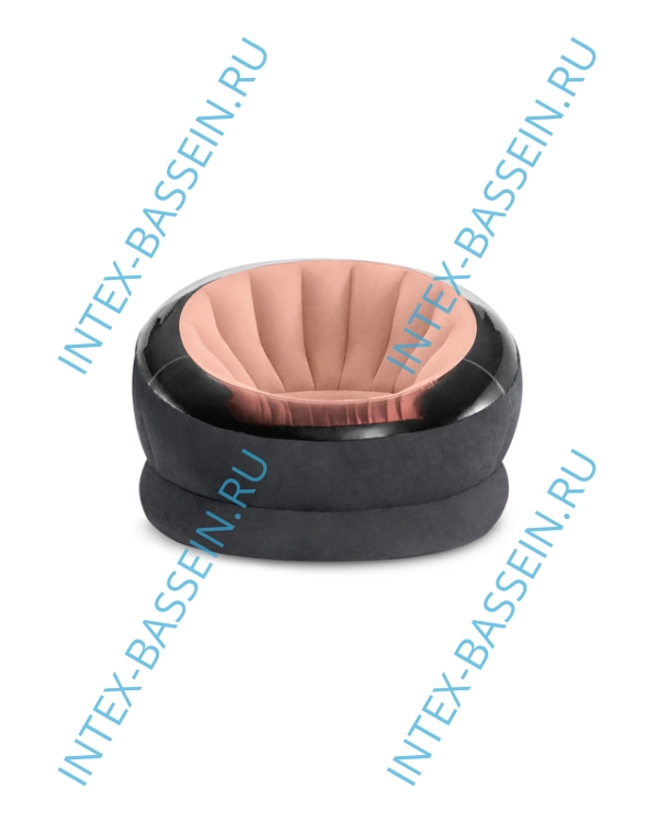Надувное кресло INTEX Empire 112 x 109 x 69 см, цвет розовый, артикул 68582-P