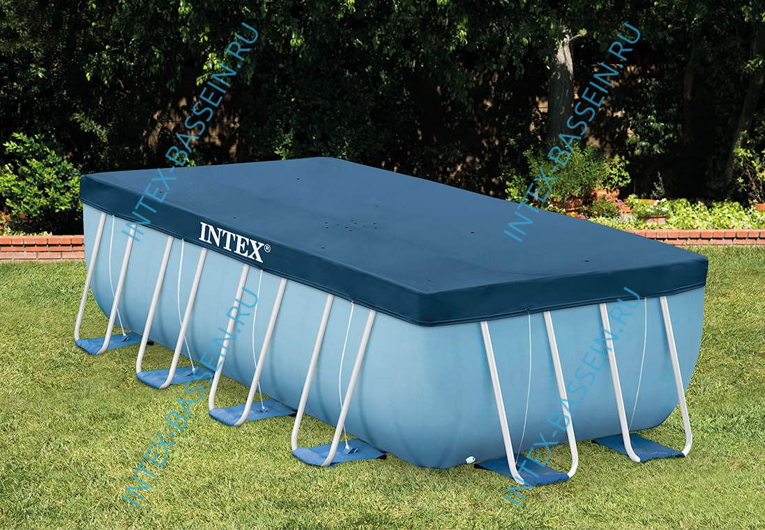 Тент INTEX для каркасных бассейнов 4 x 2 м, артикул 28037