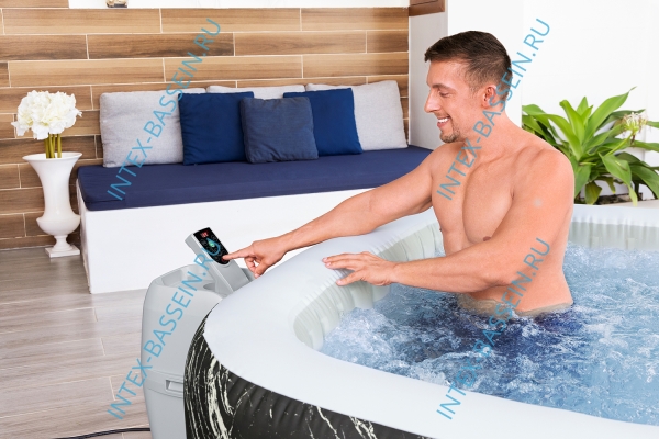 Джакузи Bestway 6001F, внешний размер: 180 x 66 см - 6 мест