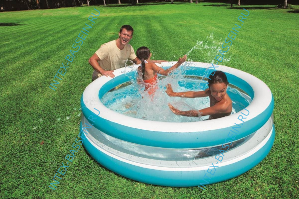 Детский бассейн INTEX "Линза" 203 x 51 см, артикул 57489