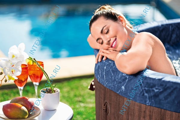 Джакузи Bestway 6001W, внешний размер: 190 x 70 см - 7 мест