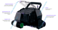 Робот-пылесоc Aquaviva 7320 Black Pearl проводной