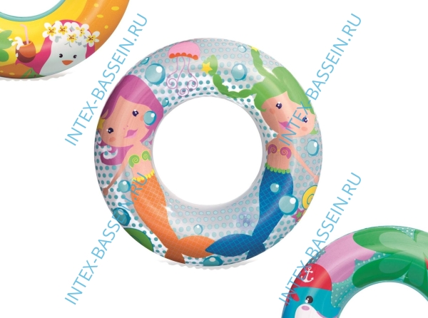 Надувной круг Bestway Adventure "Русалка" 51 см, артикул 36113-M