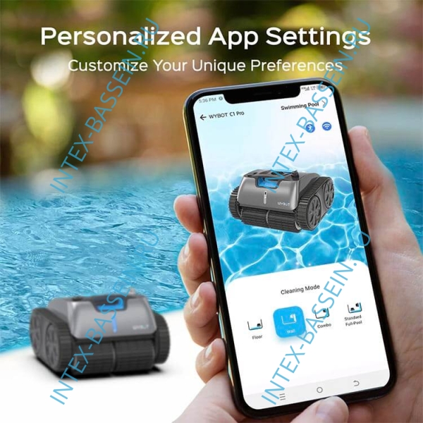 Робот-пылесос подводный беспроводной E-Tron I20 NG W3312NG