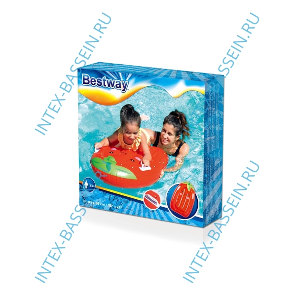 Детская мини-доска для серфинга Bestway Surf Buddy "Клубника" 84 x 56 см, артикул 42049