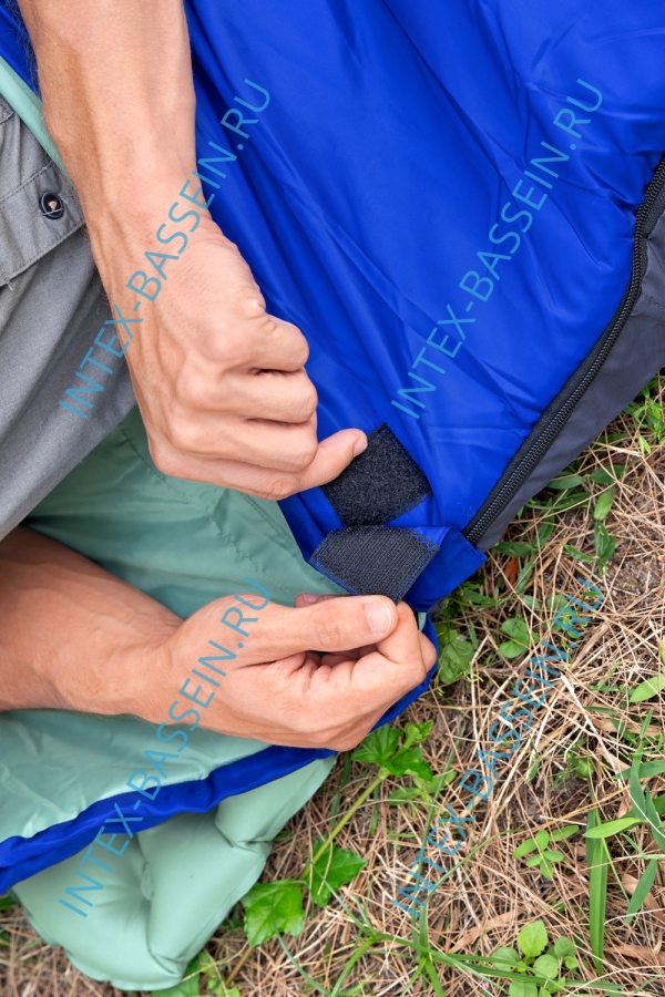 Спальный мешок Bestway 2-в-1 Wanderlite™ со встроенным надувным ковриком 203 x 75 x 9 см, артикул 68123