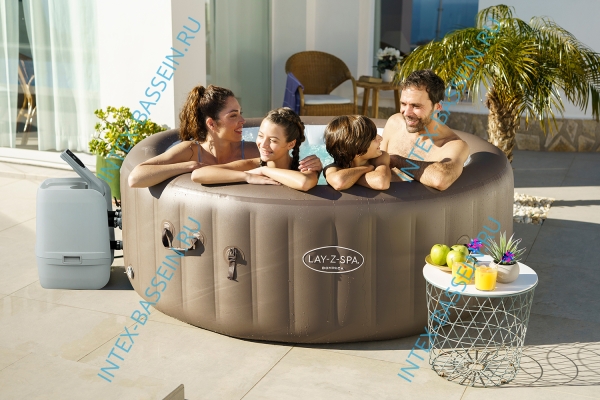 Джакузи Bestway 6001S, внешний размер: 196 x 71 см - 6 мест