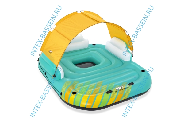 Надувной плот Bestway Hydro-Force Sunny Lounge на 5 человек 300 x 275 см, артикул 43407