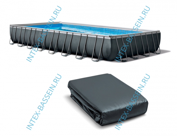 Чашковый пакет INTEX к каркасному бассейну Ultra Frame 9.75 x 4.88 x 1.32, артикул 12447A