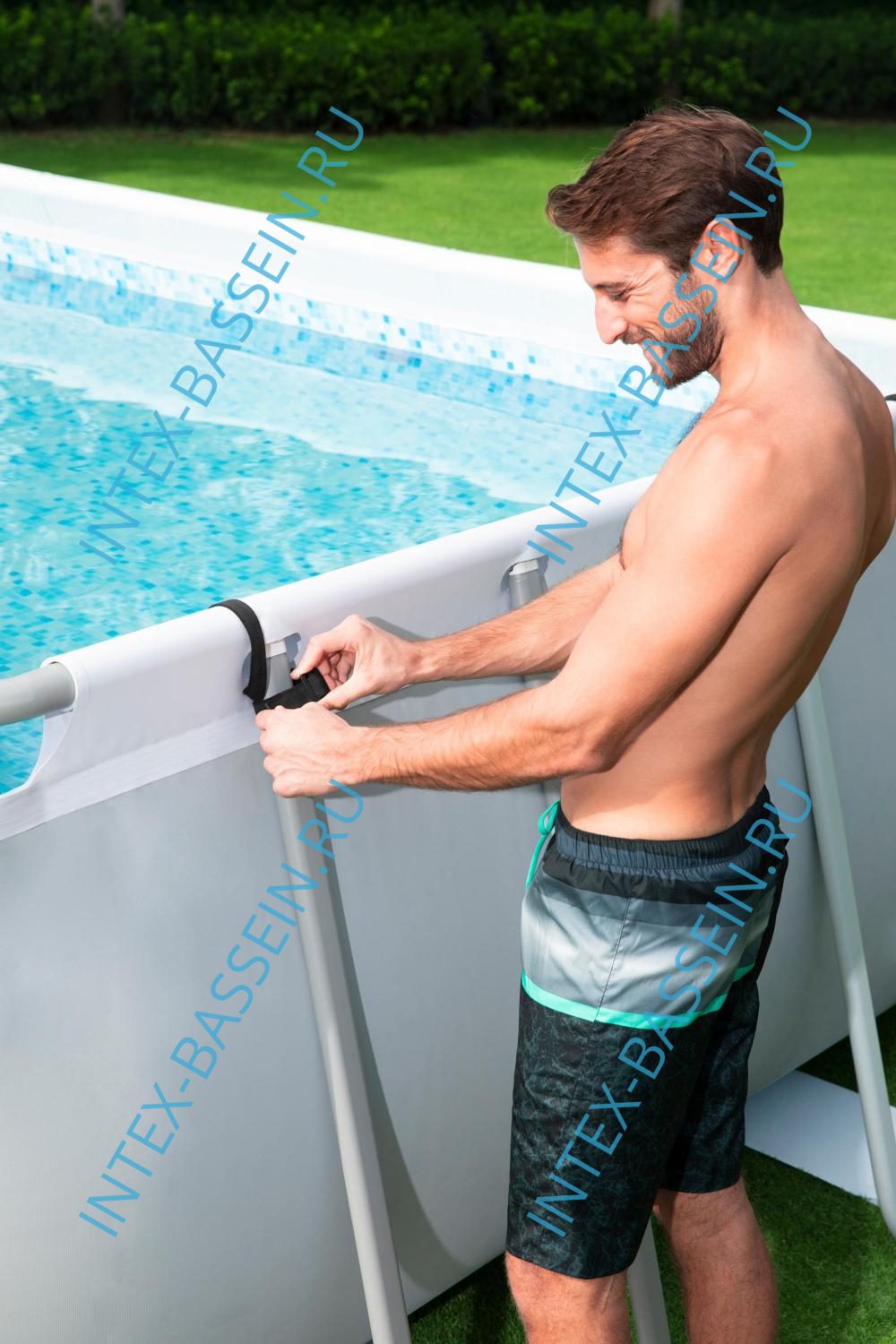 Пояс Bestway для плавания с сопротивлением Swimulator, размер талии от 65 до 110 см, артикул 26033