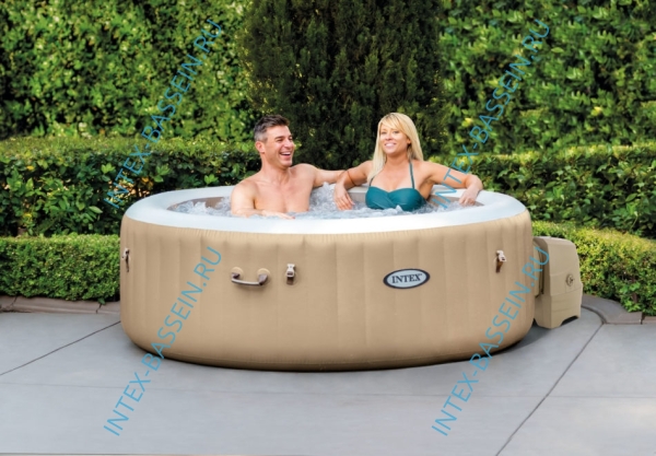 Надувная джакузи INTEX PureSpa Bubble Massage ; артикул 28426
