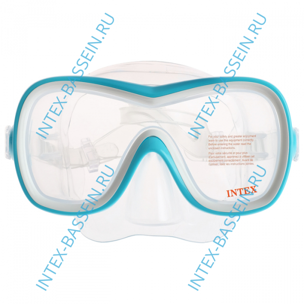 Маска для плавания INTEX "На волне", синяя, артикул 55978-B