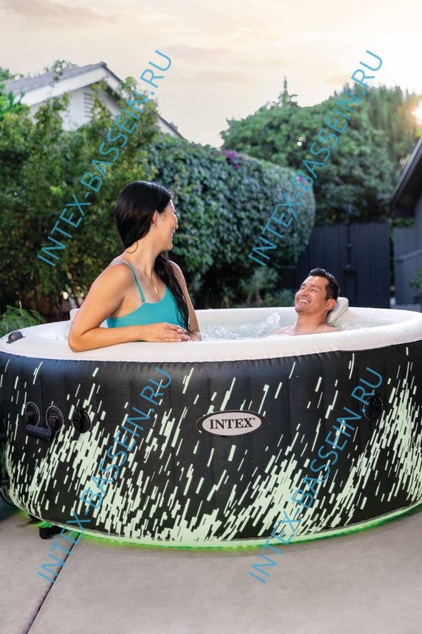 Надувная джакузи INTEX PureSpa Bubble Massage ; артикул 28426
