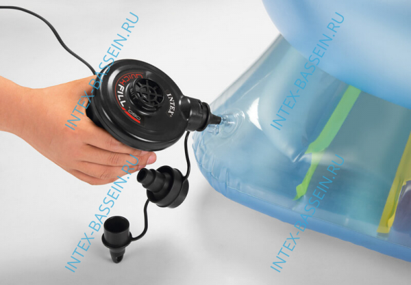 Насос электрический автомобильный INTEX "Quick-Fill" 12В, артикул 66626