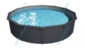 Морозостойкий бассейн MAGIC POOL 5.5 x 1.32 м (полная комплектация) арт. KITPR5513G - графит