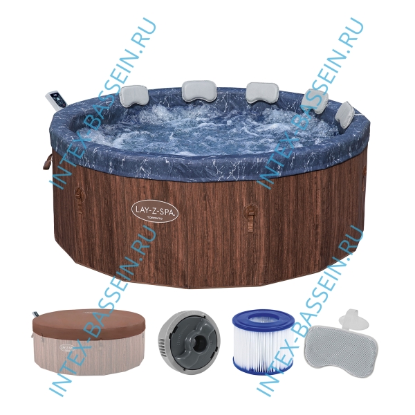 Джакузи Bestway 6001W, внешний размер: 190 x 70 см - 7 мест