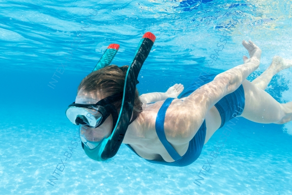 Маска для дайвинга Bestway Flowtech размер S, артикул 24060