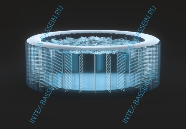 Надувная джакузи INTEX PureSpa Bubble Massage ; артикул 28426
