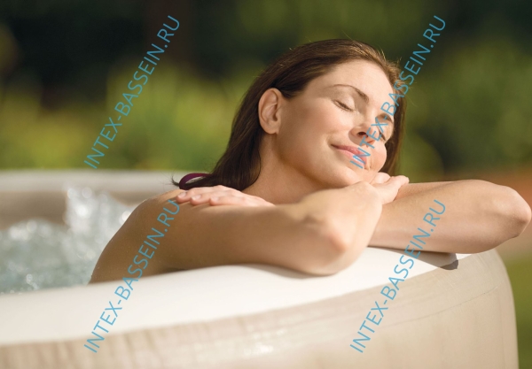 Надувная джакузи INTEX PureSpa Bubble Massage ; артикул 28426