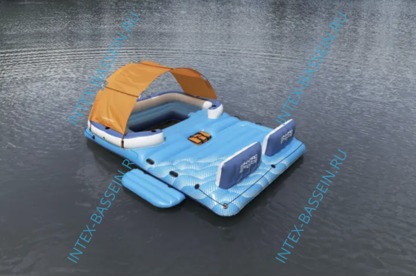 Надувной матрас-остров Bestway "Tropical Breeze" 3.89 x 2.74 м, артикул 43105