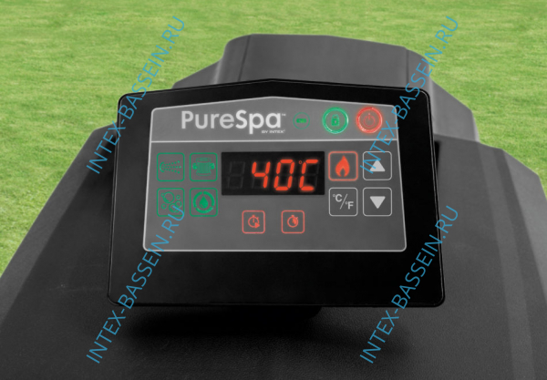 Надувная джакузи INTEX PureSpa Jet and Bubble Deluxe; артикул 28462