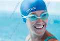 Очки для плаванья INTEX "Спортивная эстафета", голубой, артикул 55684-И