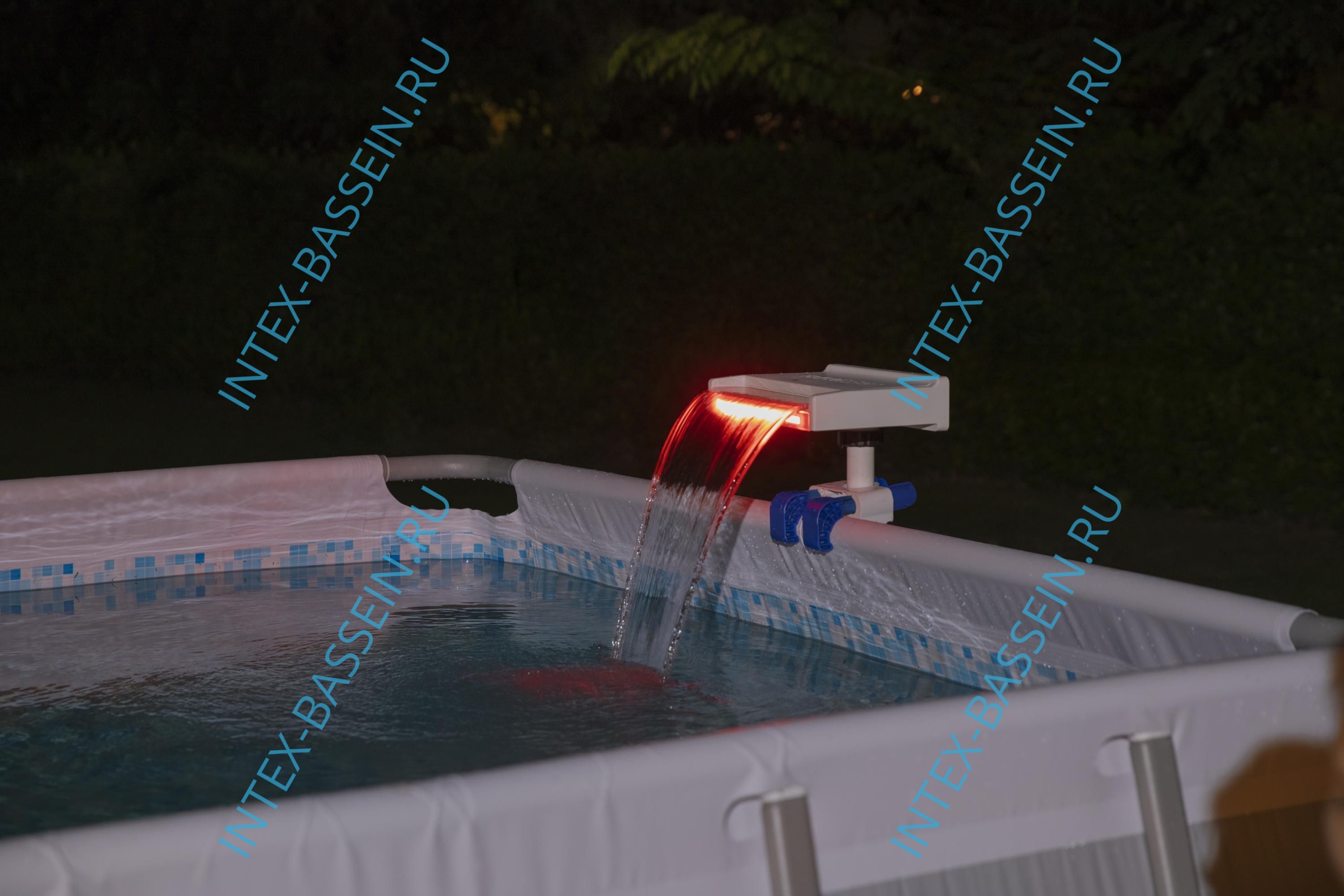 Водопад навесной Bestway Flowclear™ со светодиодной подсветкой, артикул 58619
