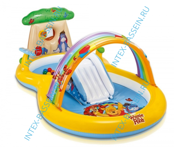 Надувной игровой центр INTEX "Винни Пух" 282 x 173 x 107 см, артикул 57136
