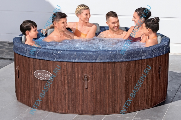 Джакузи Bestway 6001W, внешний размер: 190 x 70 см - 7 мест