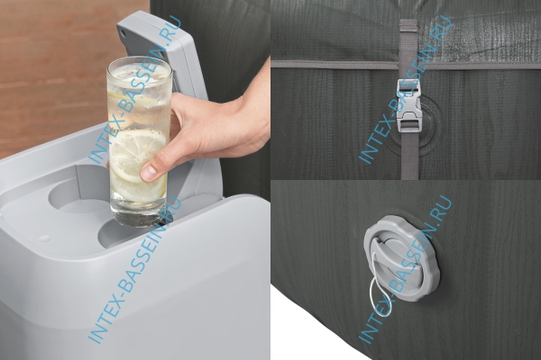 Джакузи Bestway 60067, внешний размер: 270 x 71 см - 7 мест