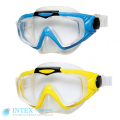Маска для плавания INTEX "Silicone Aqua Pro" синий, артикул 55981-C