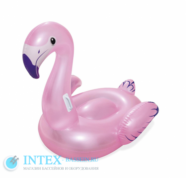 Надувная игрушка-наездник Bestway "Фламинго" 127 x 127 см, артикул 41122