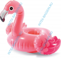 Надувной плавающий держатель для напитков INTEX "Фламинго", 28 x 25 x 20 см, комплект из 3 шт, артикул 57500