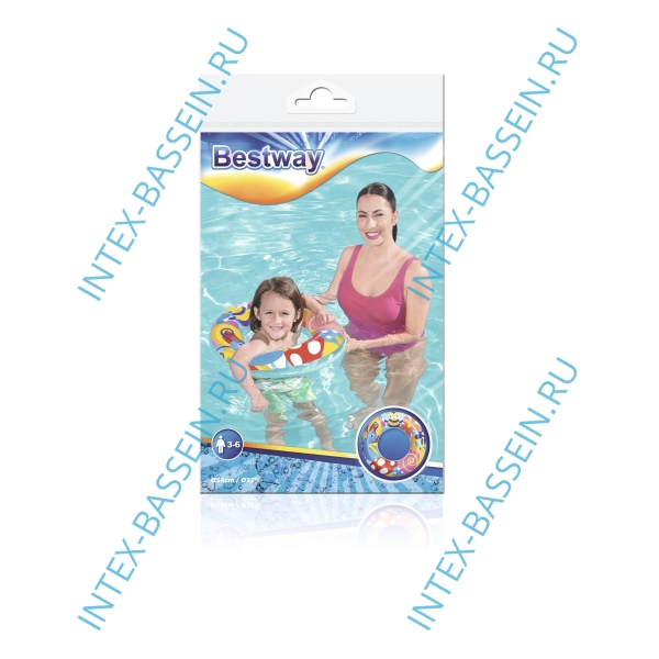 Надувной круг Bestway Adventure "Пчелки" 51 см, артикул 36013-B