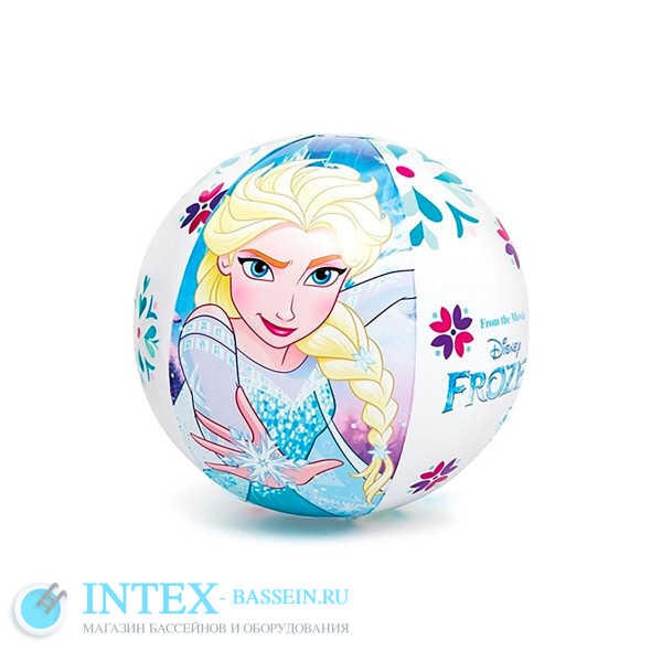 Надувной мяч INTEX "Холодное сердце" 51 см, артикул 58021