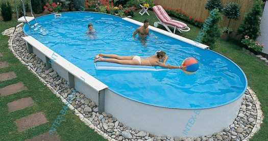 Каркасный бассейн Summer Fun 7.37 x 3.6 x 1.5 м, артикул 501010259-KB