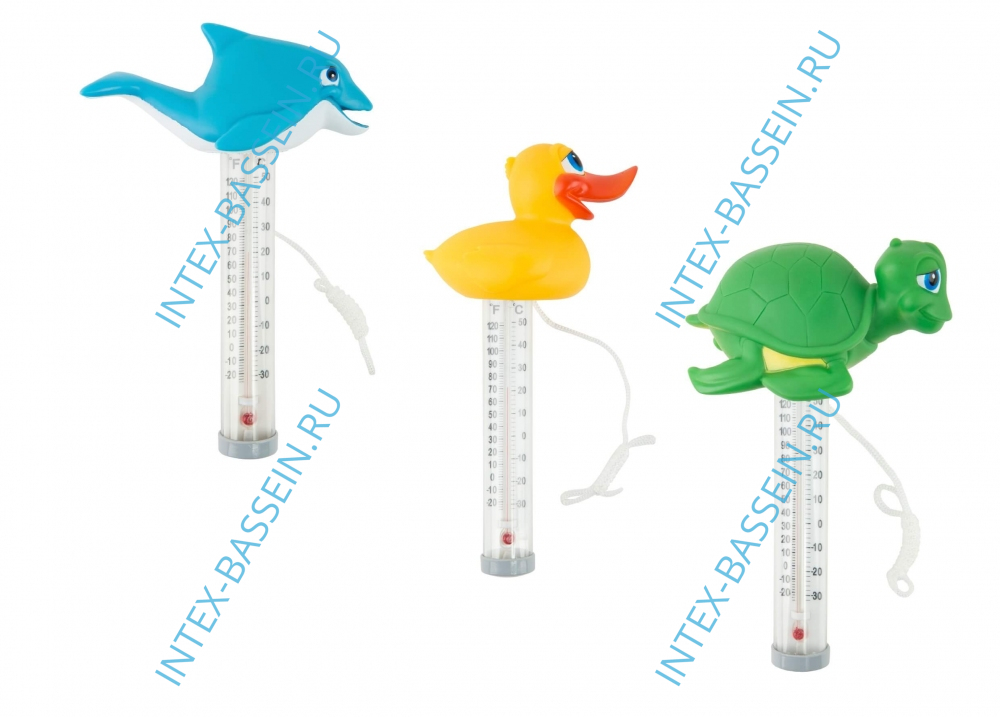 Термометр-игрушка для бассейна Kokido "Дельфин", артикул K785-D