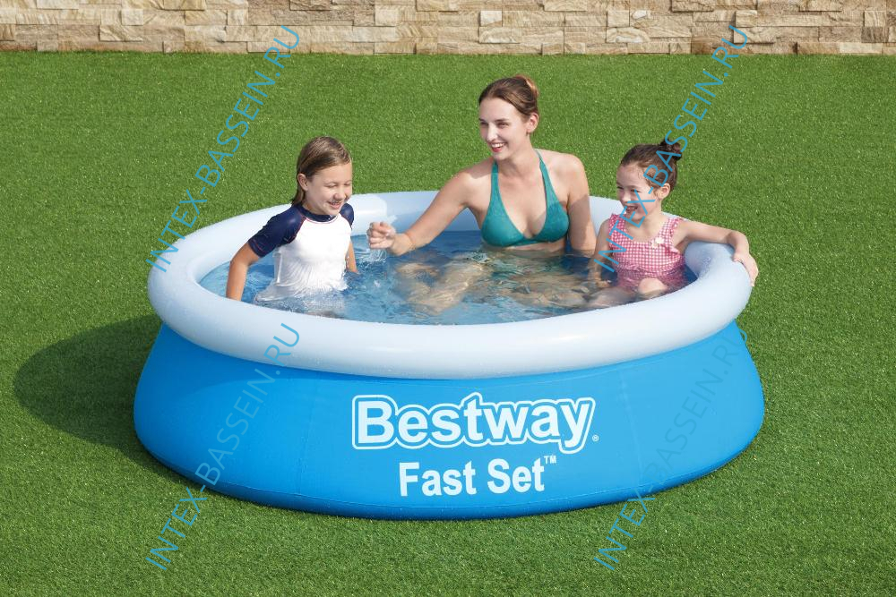 Надувной бассейн Bestway Fast Set 1.83 x 0.51 м, артикул 57392
