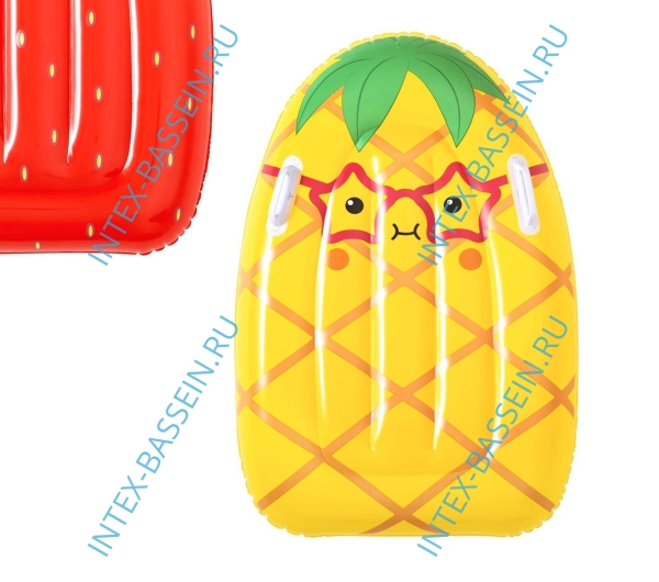 Детская мини-доска для серфинга Bestway Surf Buddy "Ананас" 84 x 56 см, артикул 42049