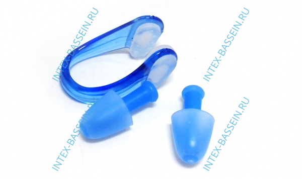 Беруши и зажим INTEX для плавания, артикул 55609