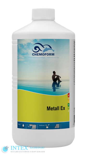 Средство для удаления ионов металлов Chemoform Metal EX 1 л, артикул 1091001