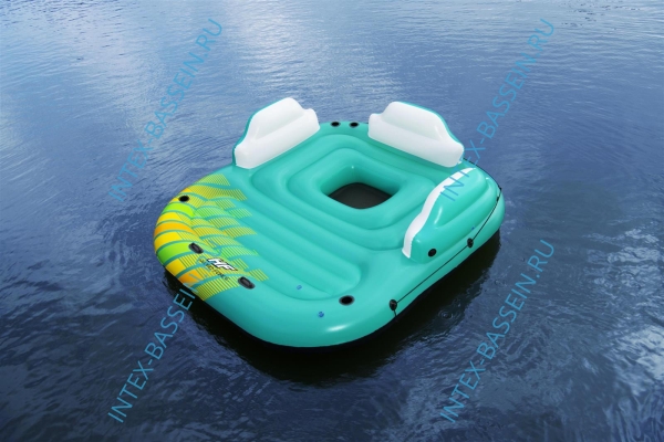 Надувной плот Bestway Hydro-Force Sunny Lounge на 5 человек 300 x 275 см, артикул 43407