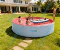 Надувной SUP-Бассейн IPOOLGO Pink (фильтр, лестница, песок) 3 x 1.3 м