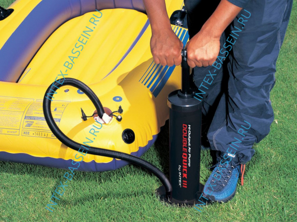Насос ручной INTEX "Double Quick III" 5 л/48 см, артикул 68615