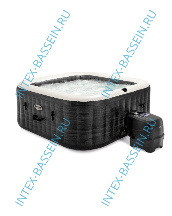 Надувная джакузи INTEX PureSpa Jet and Bubble Deluxe; артикул 28462